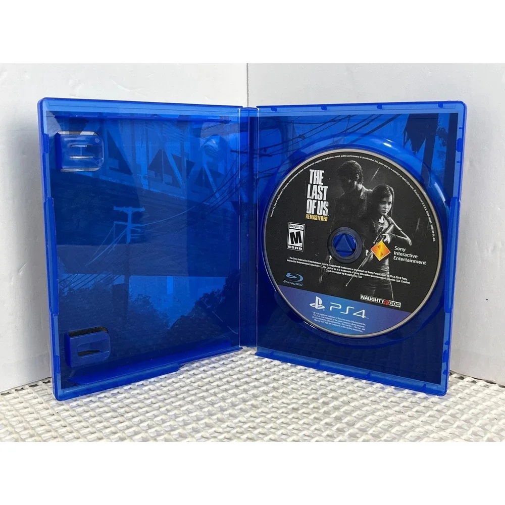 Sony‎ The Last of Us Remastered PS4 Game PlayStation 4 Survival Horror